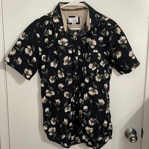 Floral button up